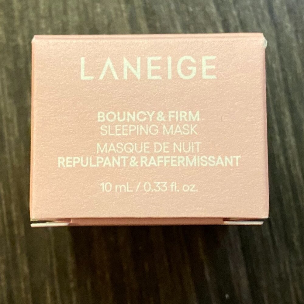 FWP - Laneige bouncy and firm sleeping mask + Jimmy choo "I want choo"